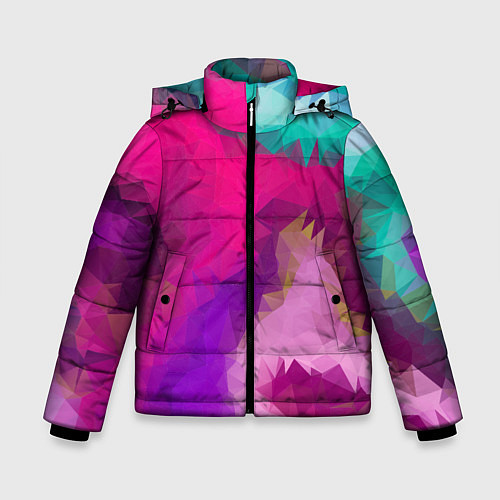 Зимняя куртка для мальчика Pinky spirit / 3D-Светло-серый – фото 1