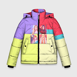 Зимняя куртка для мальчика Блек Пинк - разноцветный