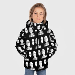 Куртка зимняя для мальчика Saitama - ok pattern, цвет: 3D-светло-серый — фото 2