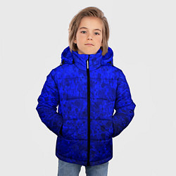 Куртка зимняя для мальчика Абстракция ультрамарин, цвет: 3D-черный — фото 2