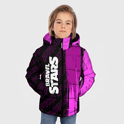Куртка зимняя для мальчика Brawl Stars pro gaming: по-вертикали, цвет: 3D-черный — фото 2