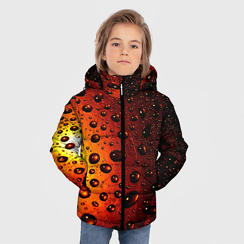 Зимняя куртка для мальчика Aqua / 3D-Черный – фото 3
