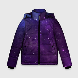 Зимняя куртка для мальчика Реалистичный космос