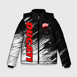 Зимняя куртка для мальчика Ducati - потертости краски