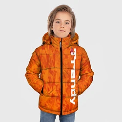 Куртка зимняя для мальчика Дизайн Trendy, цвет: 3D-светло-серый — фото 2