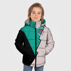 Куртка зимняя для мальчика Выездная форма Ливерпуль, цвет: 3D-черный — фото 2