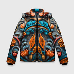 Зимняя куртка для мальчика Mirrow floral pattern - art - vogue