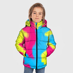 Куртка зимняя для мальчика Тай-дай из фильма Барби, цвет: 3D-красный — фото 2