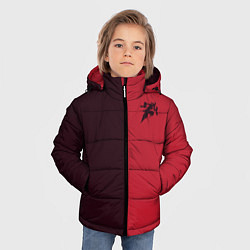 Куртка зимняя для мальчика Прыжок Шако, цвет: 3D-черный — фото 2