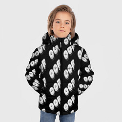 Куртка зимняя для мальчика Off выключение, цвет: 3D-светло-серый — фото 2