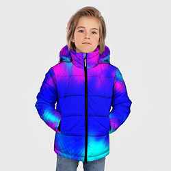 Куртка зимняя для мальчика Grand Theft Auto tropic vice city, цвет: 3D-светло-серый — фото 2