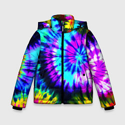 Зимняя куртка для мальчика Abstraction colorful composition