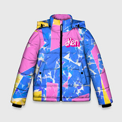 Куртка зимняя для мальчика Кен - друг Барби, цвет: 3D-красный