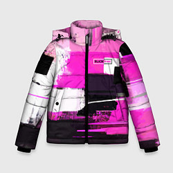 Куртка зимняя для мальчика Black pink - girl-group - South Korea, цвет: 3D-черный