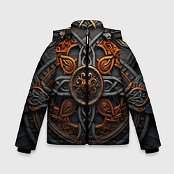 Зимняя куртка для мальчика Орнамент в викингском стиле