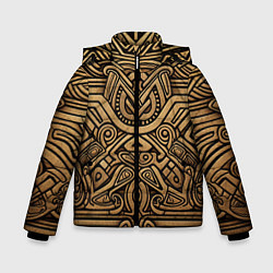 Зимняя куртка для мальчика Орнамент в стиле викингов