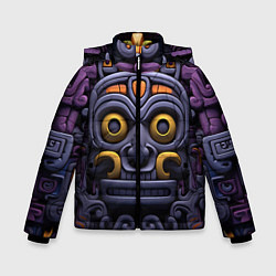 Зимняя куртка для мальчика Орнамент в стиле ацтеков