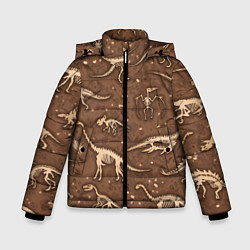 Зимняя куртка для мальчика Dinosaurs bones