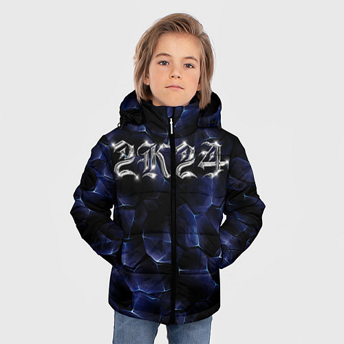 Зимняя куртка для мальчика 2k24 / 3D-Черный – фото 3