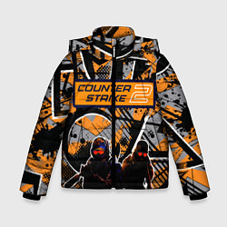 Куртка зимняя для мальчика Counter-Strike Collection, цвет: 3D-черный