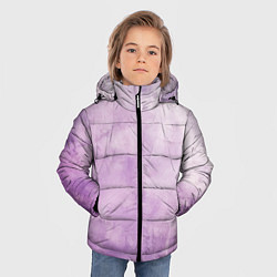 Куртка зимняя для мальчика Лавандовый гранж, цвет: 3D-красный — фото 2