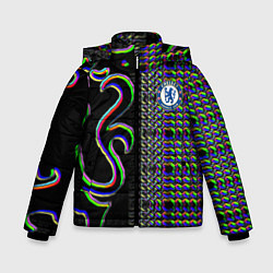 Зимняя куртка для мальчика Chelsea fc glitch