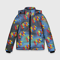 Зимняя куртка для мальчика The amazing digital circus pattern