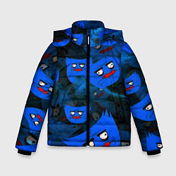 Куртка зимняя для мальчика Huggy Wuggy topgames, цвет: 3D-черный