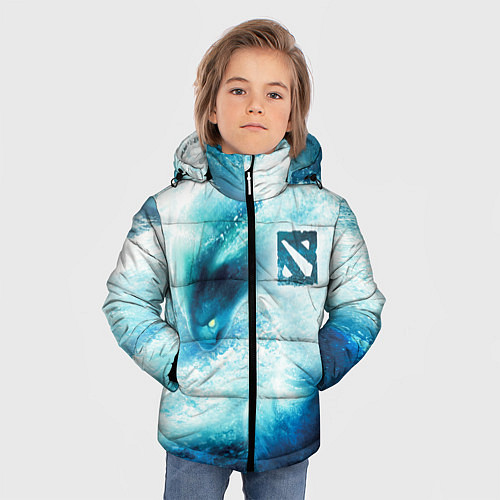 Зимняя куртка для мальчика Dota 2 - Morphling / 3D-Черный – фото 3