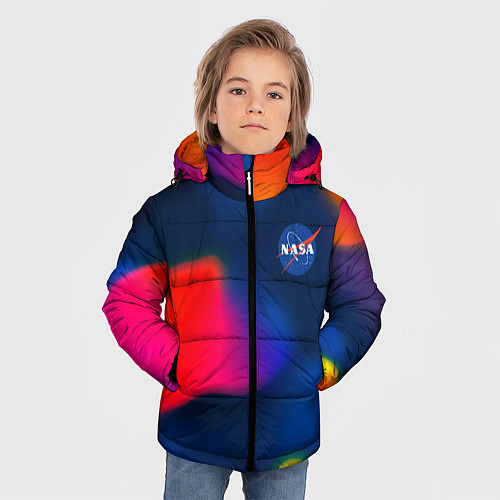 Зимняя куртка для мальчика Nasa gradient sportcolor / 3D-Красный – фото 3