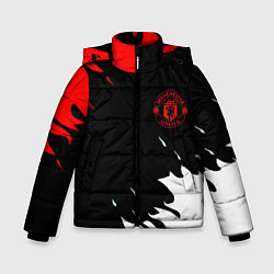 Зимняя куртка для мальчика Manchester United flame fc