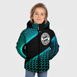Куртка зимняя для мальчика Bayern football net, цвет: 3D-черный — фото 2
