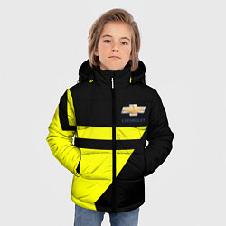 Куртка зимняя для мальчика Chevrolet yellow star, цвет: 3D-светло-серый — фото 2