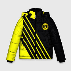 Куртка зимняя для мальчика Borussia sport line uniform, цвет: 3D-красный