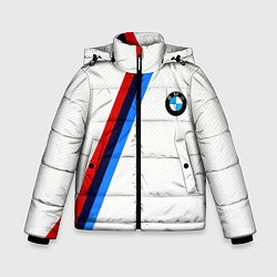 Зимняя куртка для мальчика BMW brend geometry sport