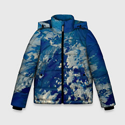 Куртка зимняя для мальчика Небо Земли - star dust, цвет: 3D-черный