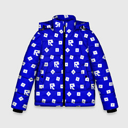 Зимняя куртка для мальчика Роблокс паттерн мобайл