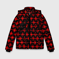Куртка зимняя для мальчика Farcry текстура юбисофт гейм, цвет: 3D-черный