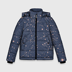Зимняя куртка для мальчика Космическое поле звёзд