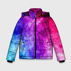 Зимняя куртка для мальчика Colorful smoke