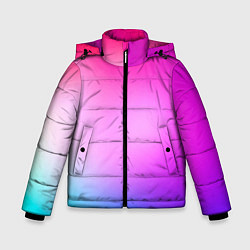 Куртка зимняя для мальчика Colorful gradient, цвет: 3D-светло-серый