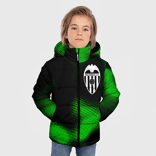Зимняя куртка для мальчика Valencia sport halftone / 3D-Черный – фото 3