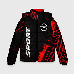 Зимняя куртка для мальчика Opel red sport tires