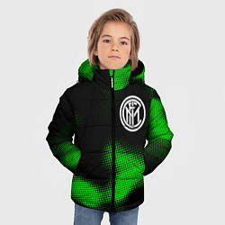 Куртка зимняя для мальчика Inter sport halftone, цвет: 3D-черный — фото 2