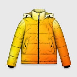 Зимняя куртка для мальчика Яркий оранж
