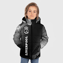 Куртка зимняя для мальчика Liverpool sport на темном фоне по-вертикали, цвет: 3D-черный — фото 2