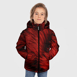 Куртка зимняя для мальчика Красная шерсть, цвет: 3D-красный — фото 2