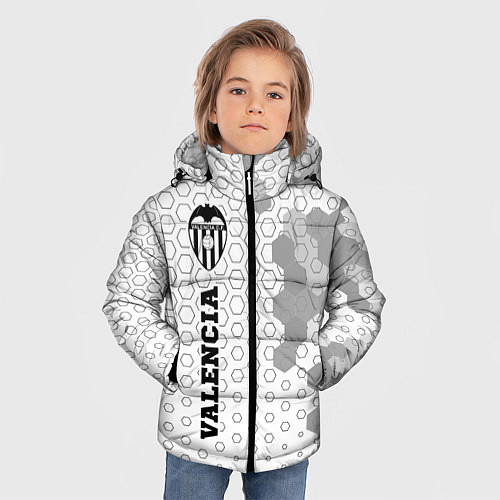 Зимняя куртка для мальчика Valencia sport на светлом фоне по-вертикали / 3D-Черный – фото 3