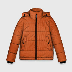 Куртка зимняя для мальчика Светлый коричневый текстурированный, цвет: 3D-черный