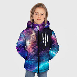 Куртка зимняя для мальчика The Witcher space game, цвет: 3D-черный — фото 2